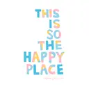 Colorful Bold Lettering PR Shirt