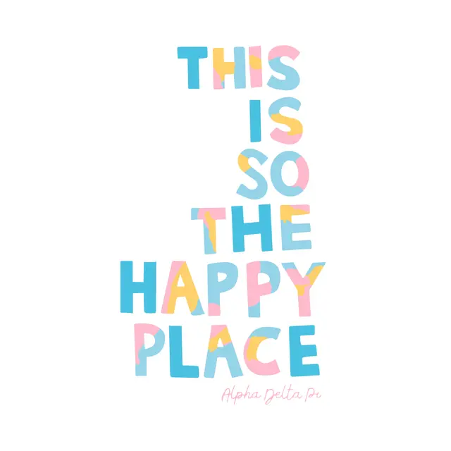 Colorful Bold Lettering PR Shirt