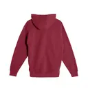 Unisex Premium Full-Zip Hooded Sweatshirt Burgundy Back