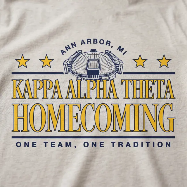 Kappa Alpha Theta Stadium Illustration Homecoming Crewneck