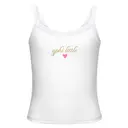 Gamma Phi Beta Gold Script with Pink Heart Big Little Reveal Tank 2