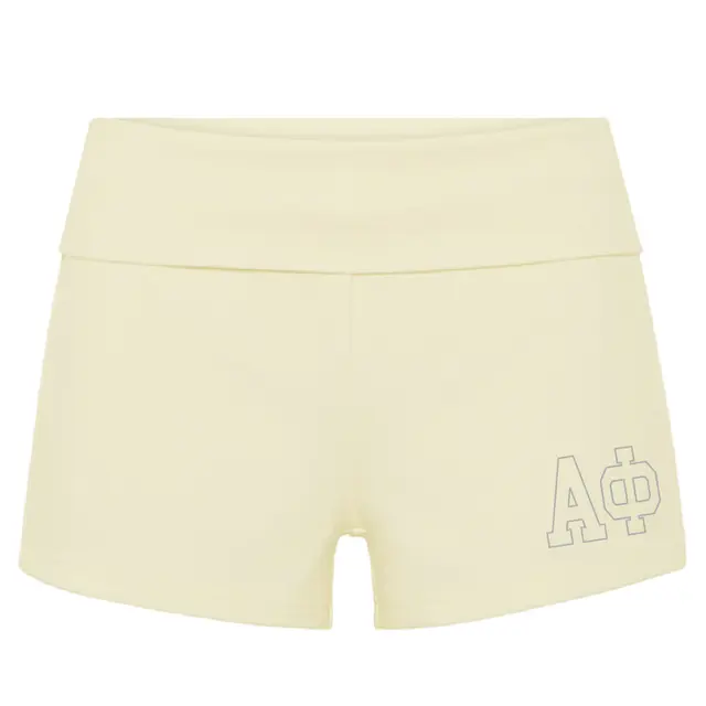 Alpha Phi Bold Greek Letters PR Shorts 2