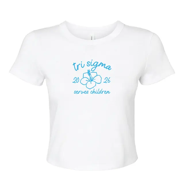 Sigma Sigma Sigma Hibiscus Philanthropy Shirt 2