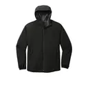 ESSENTIAL RAIN JACKET Deep Black Front