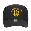 Chess Club Bold Text Chess Piece Layout PR Hat 2