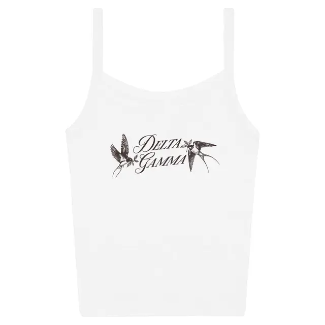 Delta Gamma Swallow Motif PR Tank 2