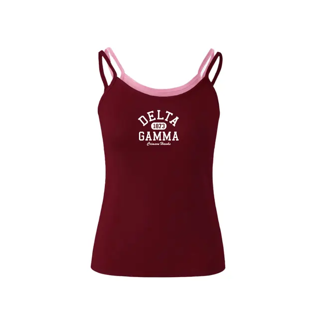 Delta Gamma Block Lettering PR Tank 2