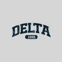 Delta Bold Arch Text PR Crewneck