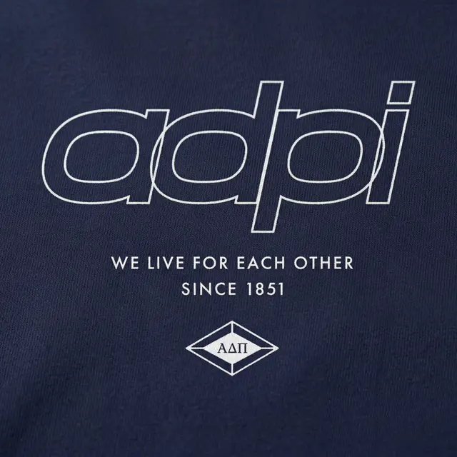 Alpha Delta Pi Stacked Lettering PR Sweater