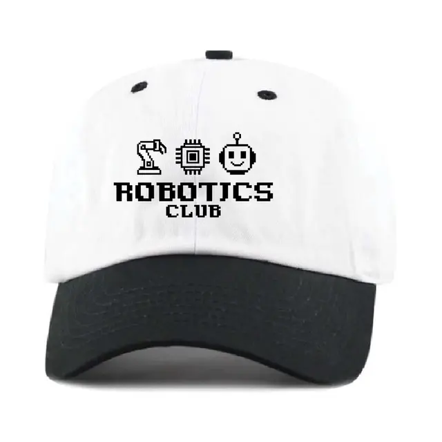 Robotics Club Robot Icons PR Hat-2
