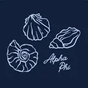 Alpha Phi Nautical Shell Illustrations PR Tank