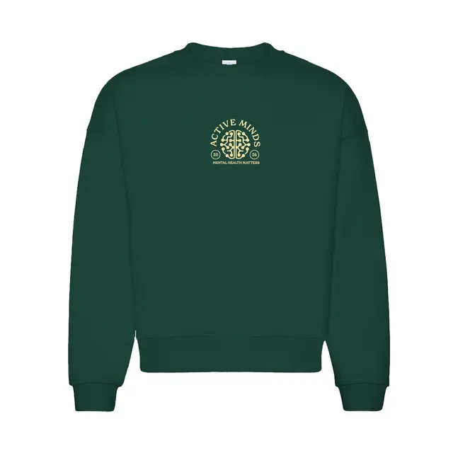 Active Minds Brain Illustration PR Crewneck 2