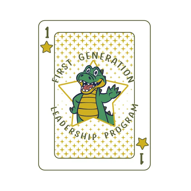 First Generation Leadership Program Gator Card PR Shirt