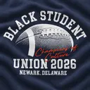 Black Student Union Football Graphic PR Crewneck