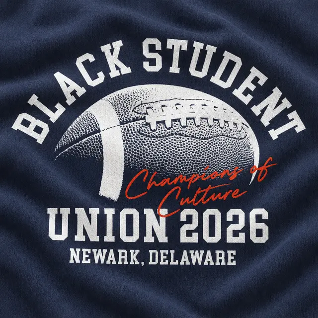 Black Student Union Football Graphic PR Crewneck