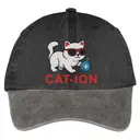 Chemistry Club Cool Cat Sunglasses Chemistry PR Hat 2