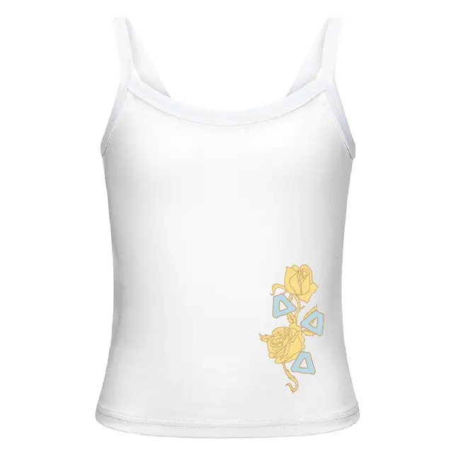 Delta Delta Delta Yellow Rose and Blue Triangle PR Tank 2