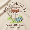 Beta Theta Pi Grilling Graphic Parent's Weekend Hoodie