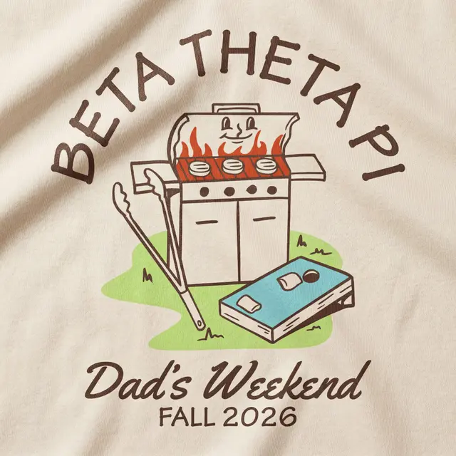 Beta Theta Pi Grilling Graphic Parent's Weekend Hoodie