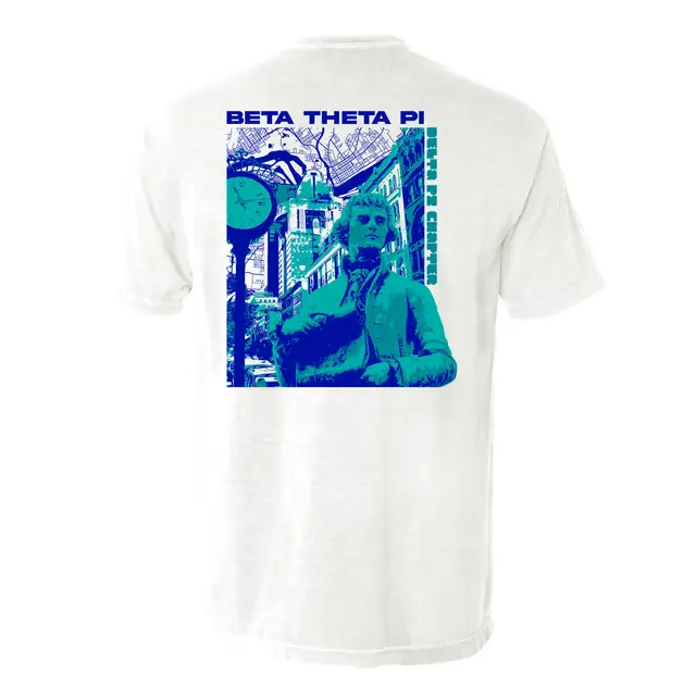 Beta Theta Pi Urban Statue Graphic PR Shirt 2