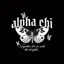 Alpha Chi Omega Butterfly Illustration PR Tank