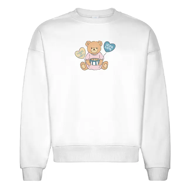 Sigma Kappa Teddy Bear Balloons Philanthropy Crewneck 2