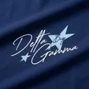 Delta Gamma Starry Script Big Little Reveal Shirt