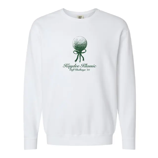 Kappa Delta Golf Ball and Ribbon Philanthropy Crewneck 2
