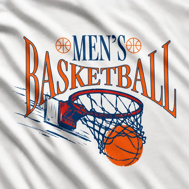 Men's Basketball Hoop Graphic PR Crewneck