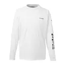 Customizable Columbia Terminal Tackle™ Long-Sleeve T-Shirt 1388261 White Front