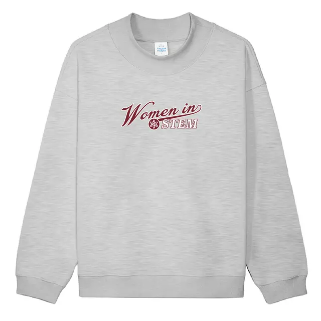 Women in STEM Elegant Script PR Crewneck 2