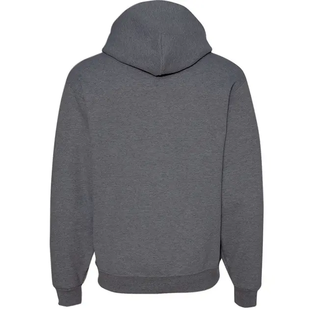 Customizable Jerzees Nublend Hooded Sweatshirt 996 Athletic Heather Back