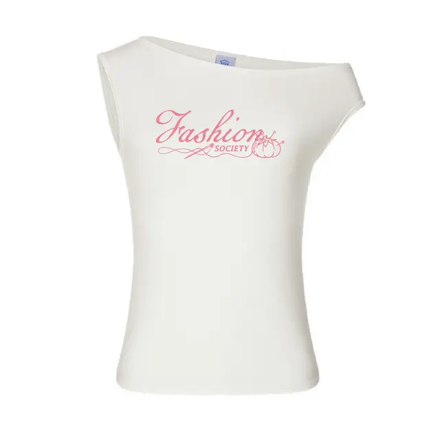 Fashion Society Script Font with Sewing Motif PR Tank 2