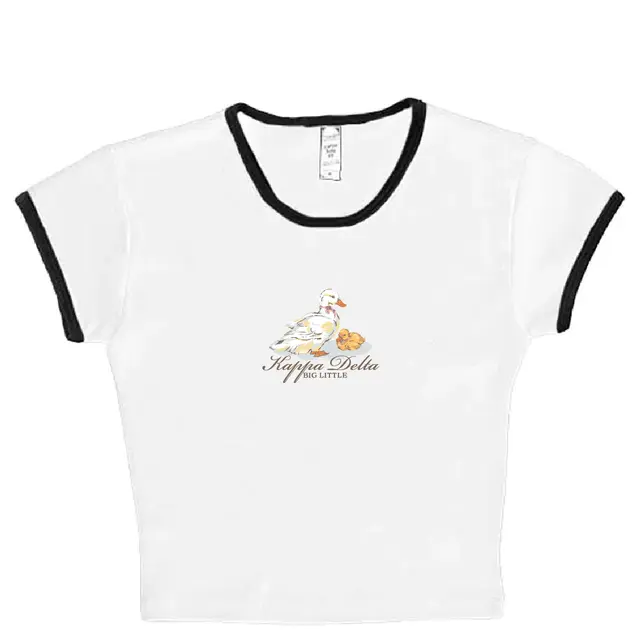 Kappa Delta Duck and Duckling Big Little Shirt 2