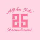Alpha Phi Bold Block Numbers Recruitment Hoodie