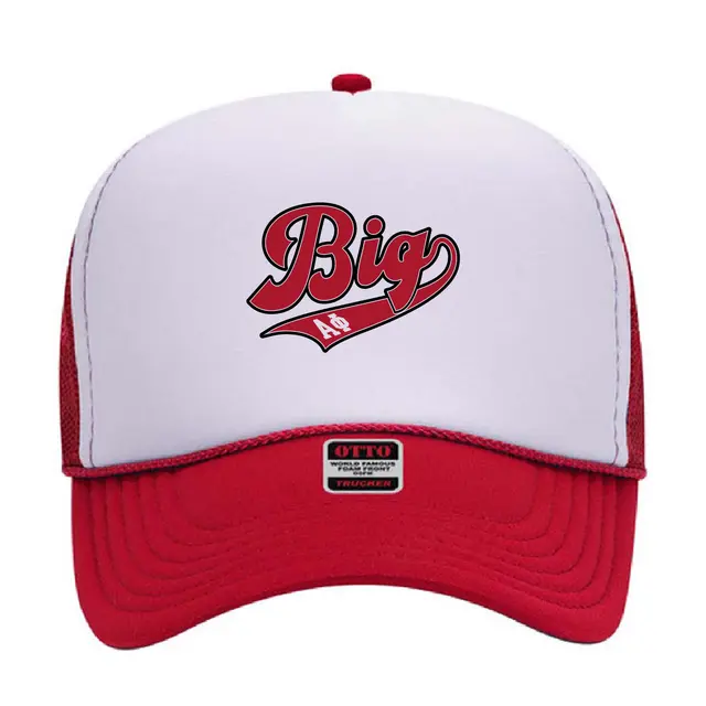 Alpha Phi Bold Script Big Little Reveal Hat 2