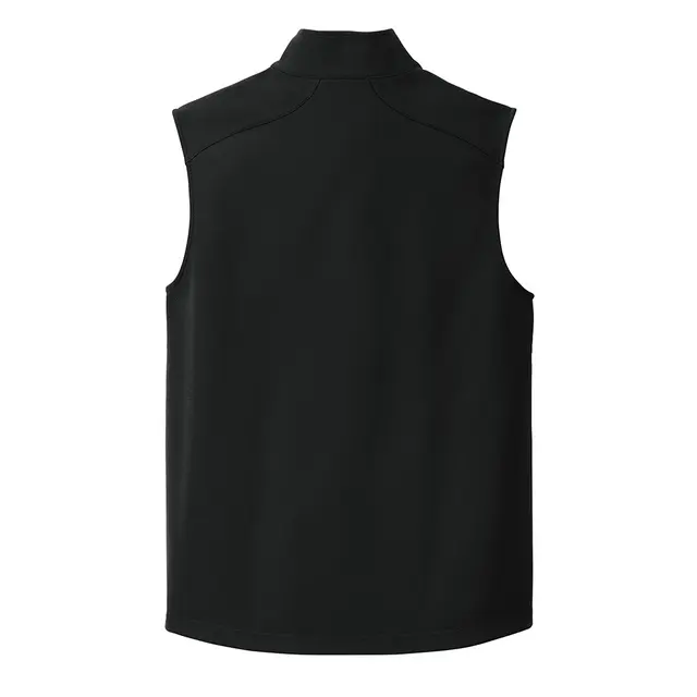 Eddie Bauer Eddie Bauer® Stretch Soft Shell Vest Deep Black Back