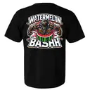 Watermelon Bash Muscular Bull Illustration PR Shirt 2