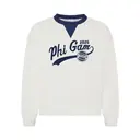 Phi Gamma Delta Bold Script and Circle Logo Rush Crewneck 2