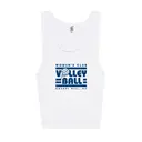 Women's Club Volleyball Bold Text with Volleyball Graphic PR Tank 2