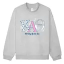 Sea Patterned Text with Doodle Bid Day Sweater Design for Kappa Alpha Theta