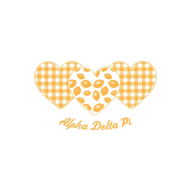Alpha Delta Pi Hearts and Lemons PR Tank