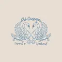 Chi Omega Graceful Swan Parent's Weekend Shirt