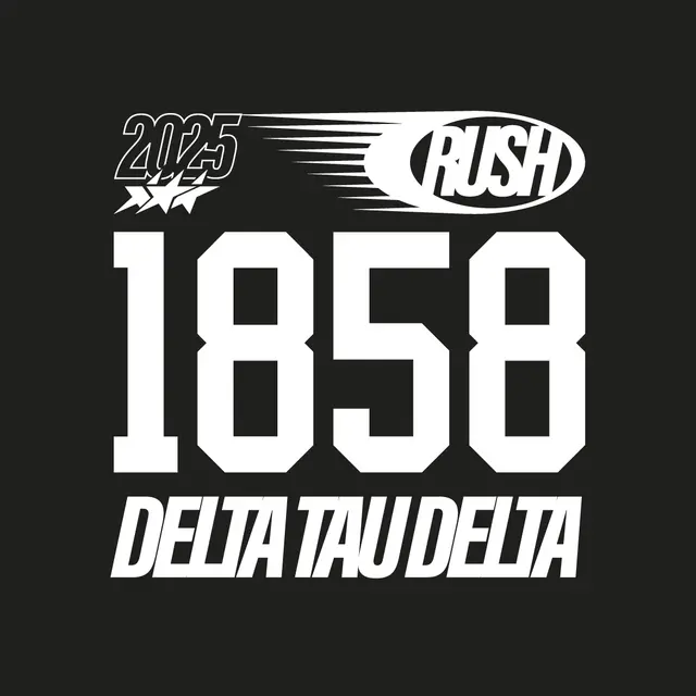 Delta Tau Delta Bold Number Rush Shirt