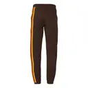 Customizable Fresh Prints Striped Gramercy Sweats fp63 Dark Chocolate mto Back