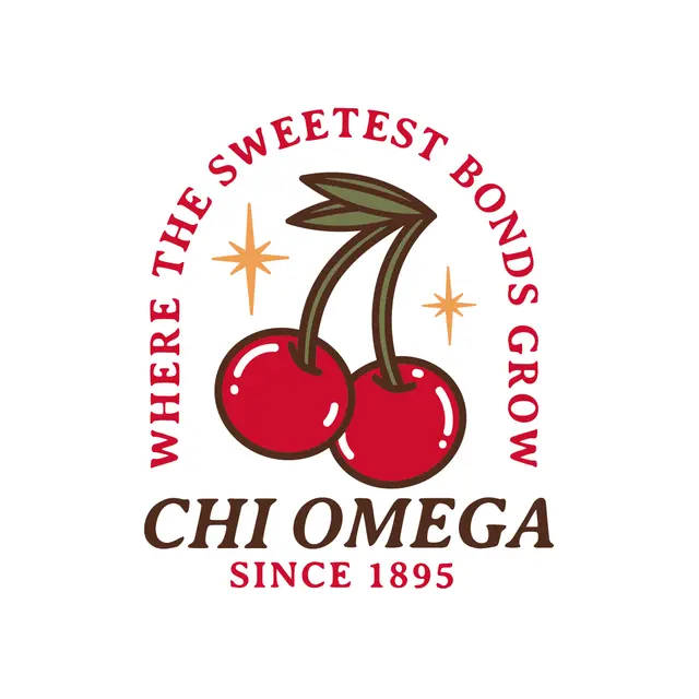 Chi Omega Cherry Stars PR Tank