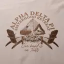 Alpha Delta Pi Campfire Illustration Retreat Shirt
