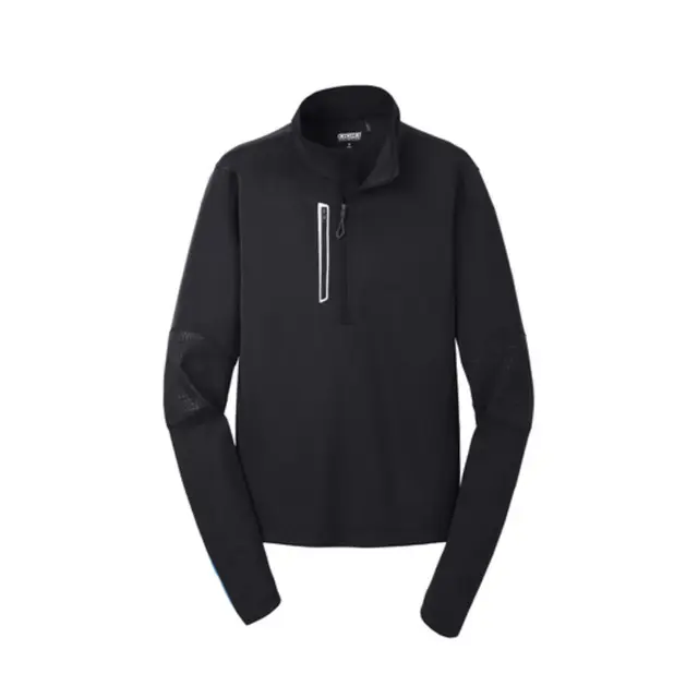 OGIO Fulcrum 1/4-Zip oe701 Black Front