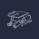 Sigma Kappa Trencher and Diploma Graduation Hoodie