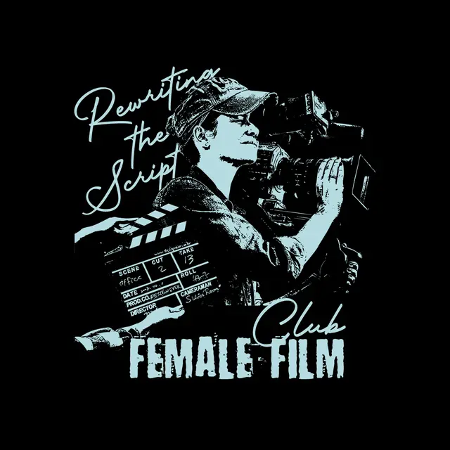 Female Film Club Cinematic Camera Graphic PR Shirt
